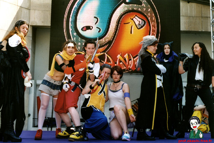 S�phiroth, Youfie, Sora, Riku, Kairi, Ansem , Mal�fice, Leon (Kingdom Hearts)