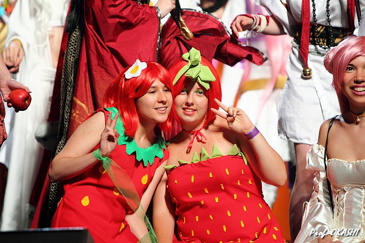Fraises en version fille (d