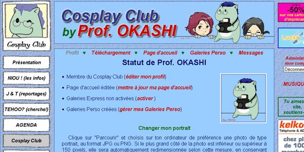 Administrer son compte